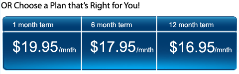 Choose a Price Plan